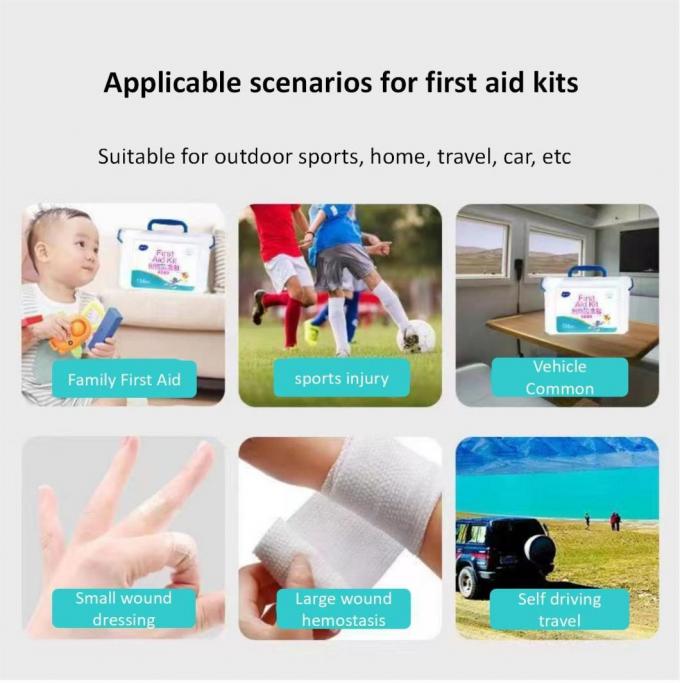 Complete St John′s Ambulance First Aid Kit for Home Storage Box