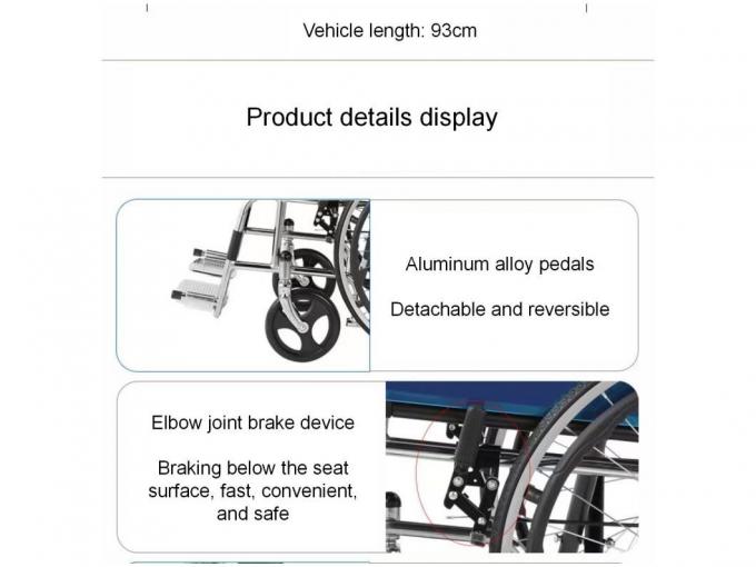 Lightweight Folding Children′s Plastic Commode Wheelchair with Medical Equipment