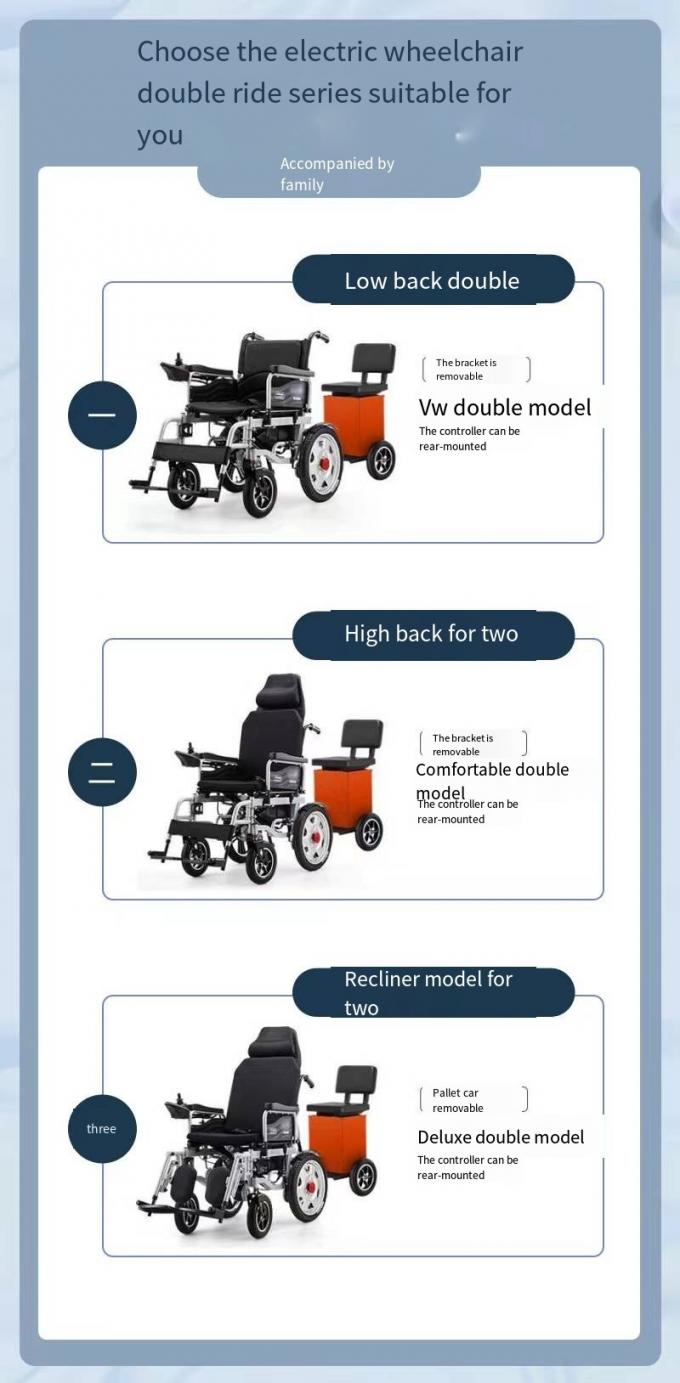 Excellent Take One′s Place Health Care Elderly People Electrical Wheelchair for Adult Medical Use