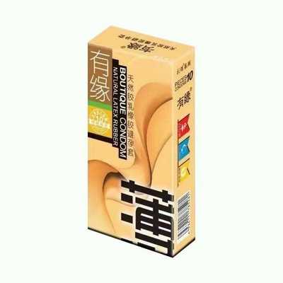 10 pezzi/scatola Condomi ultra-sottili UE Protezione sicura resa possibile dalla gomma naturale