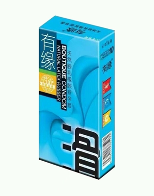 Condomi lubrificati di lunga durata per un'intimità sicura e duratura in colori multipli