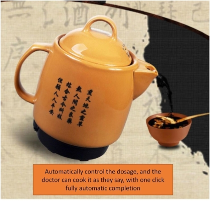 Vaso automatico per la medicina tradizionale cinese Una combinazione perfetta di culture