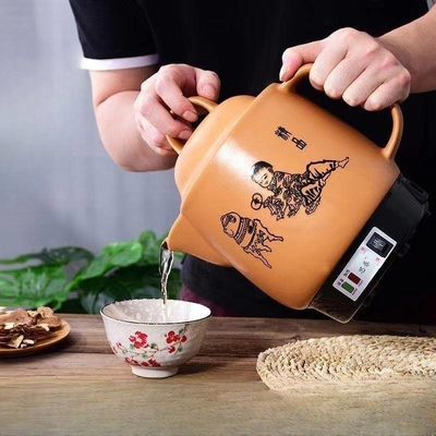 Caratteristica Operazione marrone Far bollire la medicina domestica Vaso sanitario portatile per la casa