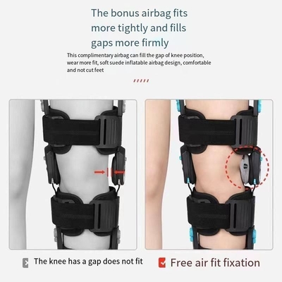 Protezione per gambe ortopedica certificata CE per la frattura dell'articolazione del ginocchio