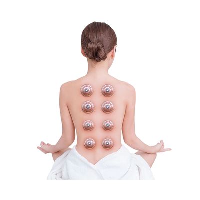 Salone di bellezza Classe I Strumento Temperante Vetro Assorbimento dell' umidità Set di coppe a vuoto