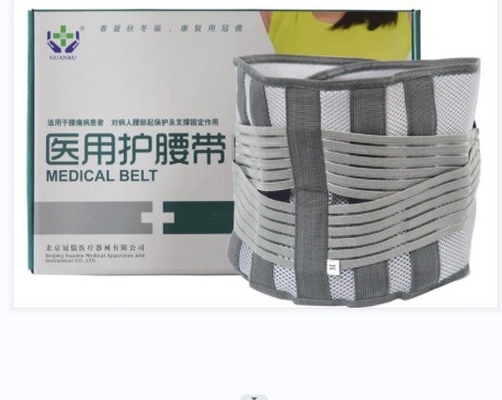 Cintura di protezione della colonna lombare di grado medico di tipo CR III con elasticità e piastra di acciaio