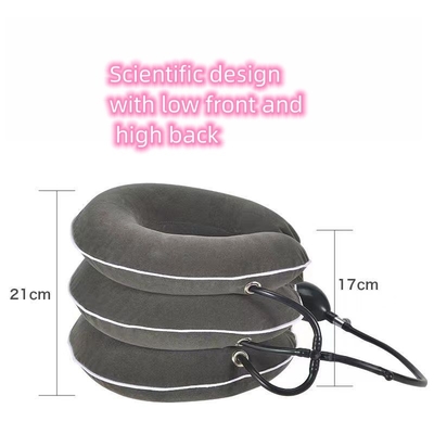 Equipaggiamento medico 3 strati Valvola a sfera Air Neck Traction Device per il corpo confortevole