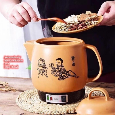 4.0L Vaso di medicina tradizionale cinese fatto a mano Perfetto per la decorazione domestica tradizionale