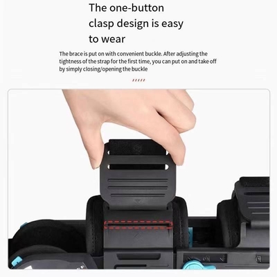 Metallo Compressione Sleeve Professionale Avvolgimento Cerniera Regolabile Colletto OA doppio verticale