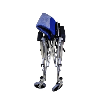 Sedie a rotelle per sportivi medici pieghevoli per disabili Materiale ruota posteriore Acciaio al carbonio