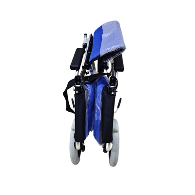 Sedie a rotelle per sportivi medici pieghevoli per disabili Materiale ruota posteriore Acciaio al carbonio