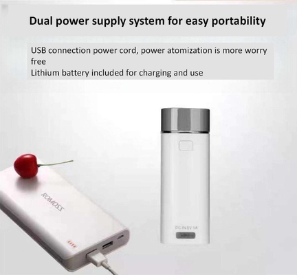 Mini Portable Health Care Atomizer Mist Alimentato da elettricità per batterie USB/2 AA