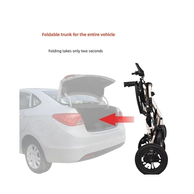 Sedie a rotelle elettriche motorizzate compatte HBLD3-C per la classificazione di classe II
