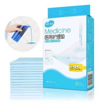 60*90cm Disposable Medical Urine Pad Diaper Mattress Realizzato in tessuto non tessuto