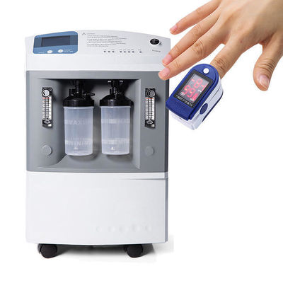 Macchina per ossigeno a doppio flusso Atomizzazione domestica Medicale Generatore di ossigeno da 10 litri