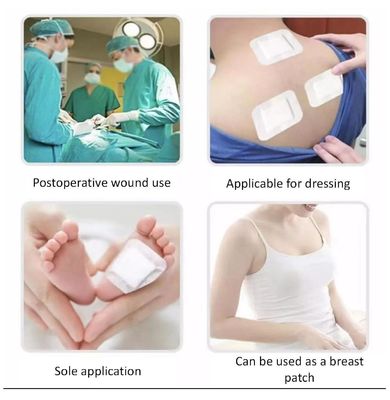 40 compresse Cerotto per ferite traspirante medico con tampone Standard GB/T18830-2009