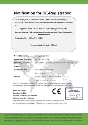 Raccogliere l'urina in qualsiasi momento con l'Excellent Catheter 2000ml PVC Adult Urine Collection Bag