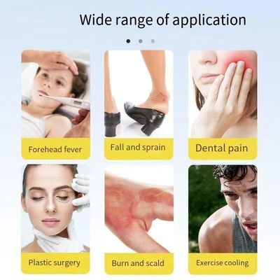 Confezione personalizzata riutilizzabile compressione a freddo caldo gel di terapia pacchetto di ghiaccio per le lesioni campione accettato