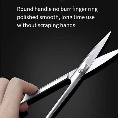 18 cm forbici monouso in acciaio inossidabile per proprietà Strumenti medici chirurgici