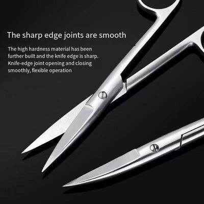 18 cm forbici monouso in acciaio inossidabile per proprietà Strumenti medici chirurgici