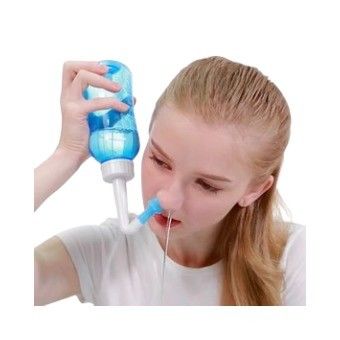 Disponibile Sinus Rinse Kit Irrigatori nasali per adulti Bambini Disegno anti soffocante Acqua