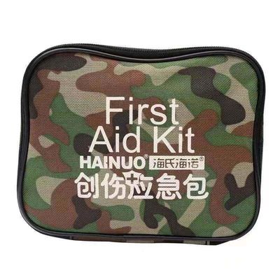 Kit di soccorso tattico di emergenza con zaino e materiale di camuffamento