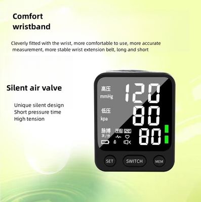 Easy Shuttle Operation Digital Blood Pressure Monitor con presurizzazione intelligente