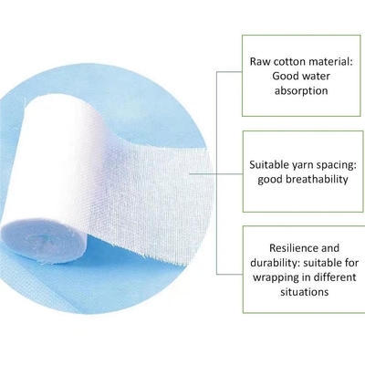 Stoccaggio PBT professionale conformi Stretch Gaze Bandage Roll per le dita del pugile di boxe