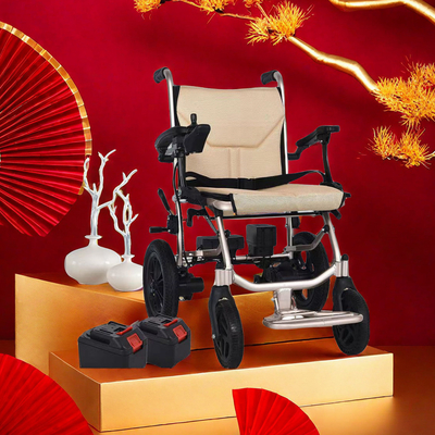 sedia a rotelle a motore da 500W per l'imbarco comodo di anziani e disabili