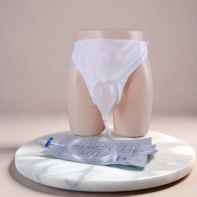 Sacchetto di urina pediatrico a doppio appendiabiti e a prova di perdite Concepimento a bordo morbido per la raccolta di urina