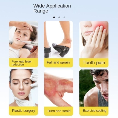 120g Capacità Refrigerante medico Instant Cold Pack Ice Pack Maschera per gli occhi Ice Gel Pack