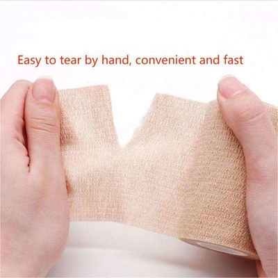 Fabbricazione di fasciature elastiche non tessute adesive mediche per la sicurezza Norma ISO 9001