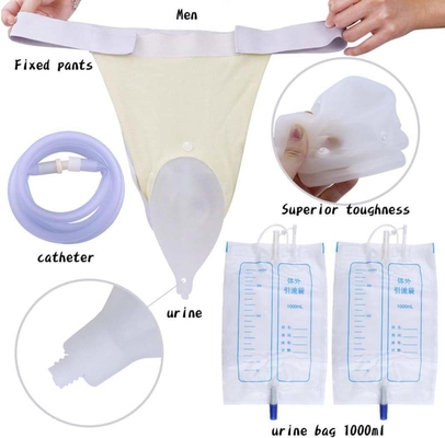 Stoccaggio Borsa urinaria maschile riutilizzabile con drenaggio Classe II Classificazione strumentale