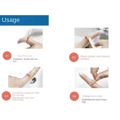 5 g/tubo Hydrocolloid Liquid Bandage Materiale avanzato per la protezione della cicatrizzazione delle ferite