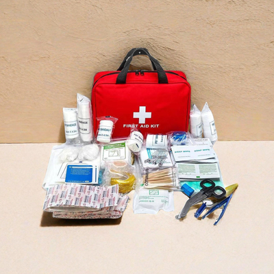 Kit di primo soccorso di emergenza con EN 149 -2001 A1-2009 stile standard e semplice