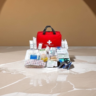 Kit di primo soccorso di emergenza con EN 149 -2001 A1-2009 stile standard e semplice