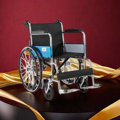 Commercio interno Sedie a rotelle per disabili leggere e pieghevoli con durabilità
