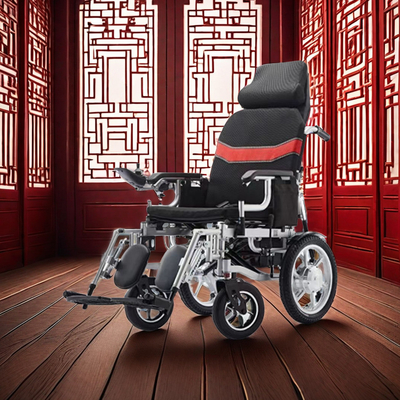 2024 sedia a rotelle elettrica pieghevole per disabili competitiva e conveniente su Amazon