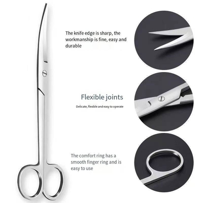 18cm lunghezza forbici chirurgiche set fonte di alimentazione macchinari tendenza adesivo heat patch