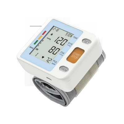 Monitor della pressione sanguigna del polso portatile attivato dalla voce con certificazione GB15979-2002