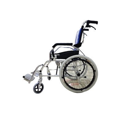 20 pollici carico pesante tutto terreno in alluminio sedia a rotelle manuale CA9671LFH-A per disabili