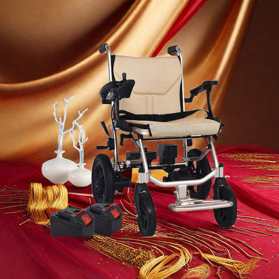 Kit elettrico pieghevole multifunzionale per la conversione di sedie a rotelle a doppio motore