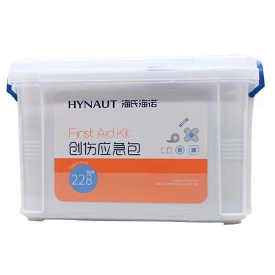 Kit di primo soccorso portatile impermeabile di 156 pezzi certificato CE