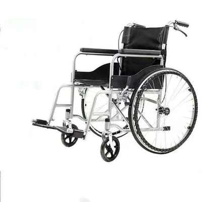 2024 Design Top Seller Poltabile Standard sedia a rotelle con cuscino in tessuto traspirante