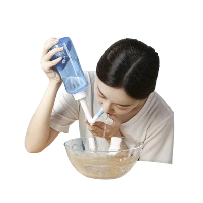 Classe I Classificazione degli strumenti Materiale di qualità bottiglia di latte eccellente Irrigatore nasale