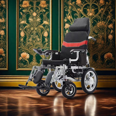 Eccellente Sconto Manuale sedia a rotelle elettrica elettronica per disabili medici 24V