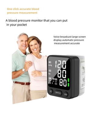 GB/T18830-2009 Standard W501 Digital Wrist Blood Pressure Monitor per un facile monitoraggio