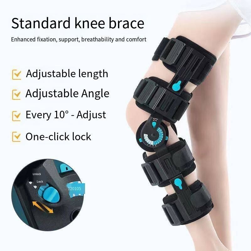 Protezione per gambe ortopedica certificata CE per la frattura dell'articolazione del ginocchio