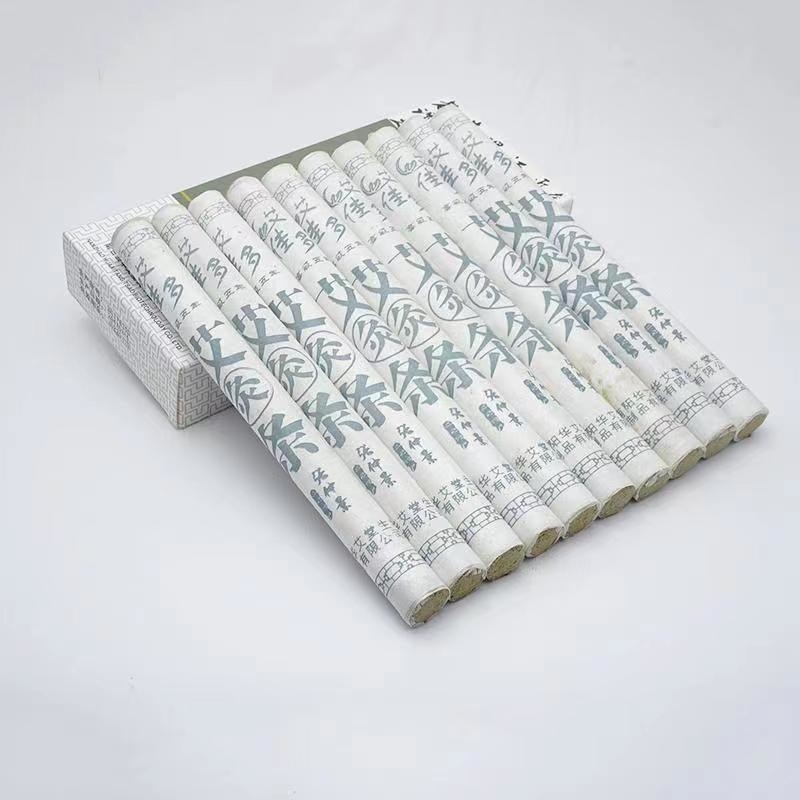 Mugwort Moxa Stick Roll realizzato con Folium Artemisiae Argyi per la medicina tradizionale cinese