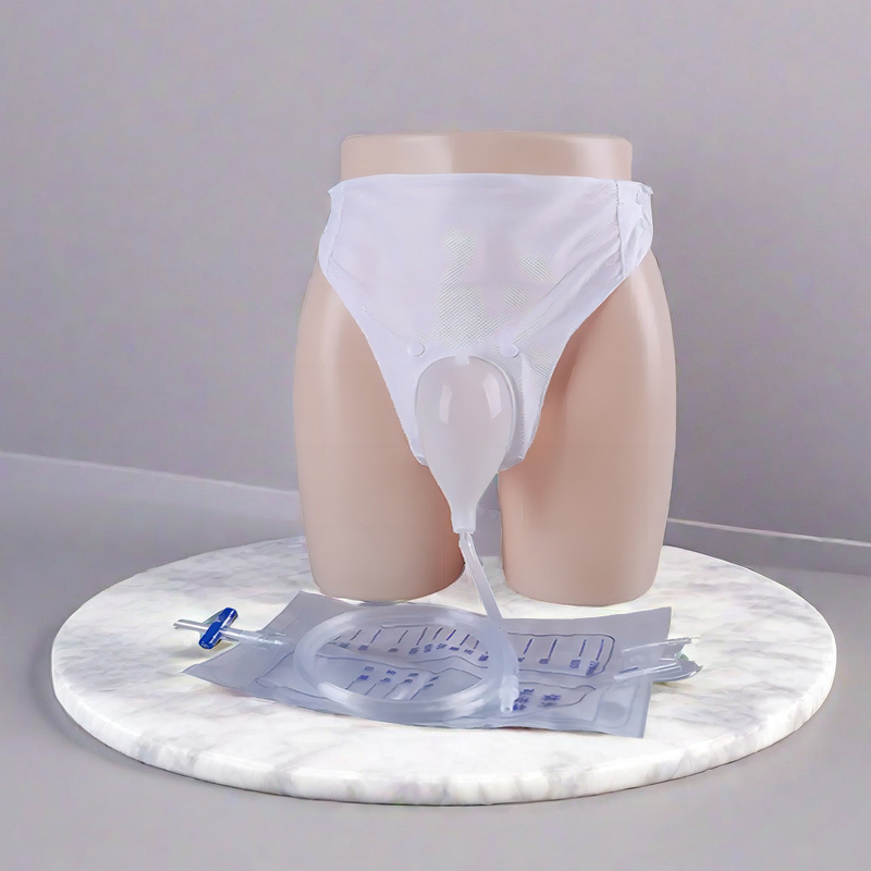 Sacchetto portatile per uomini per la cura delle urine con capacità di 2000 ml e attrezzature mediche